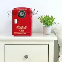 Coca-Cola 4L Mini Fridge/Warmer with Bluetooth Speaker 6 Can