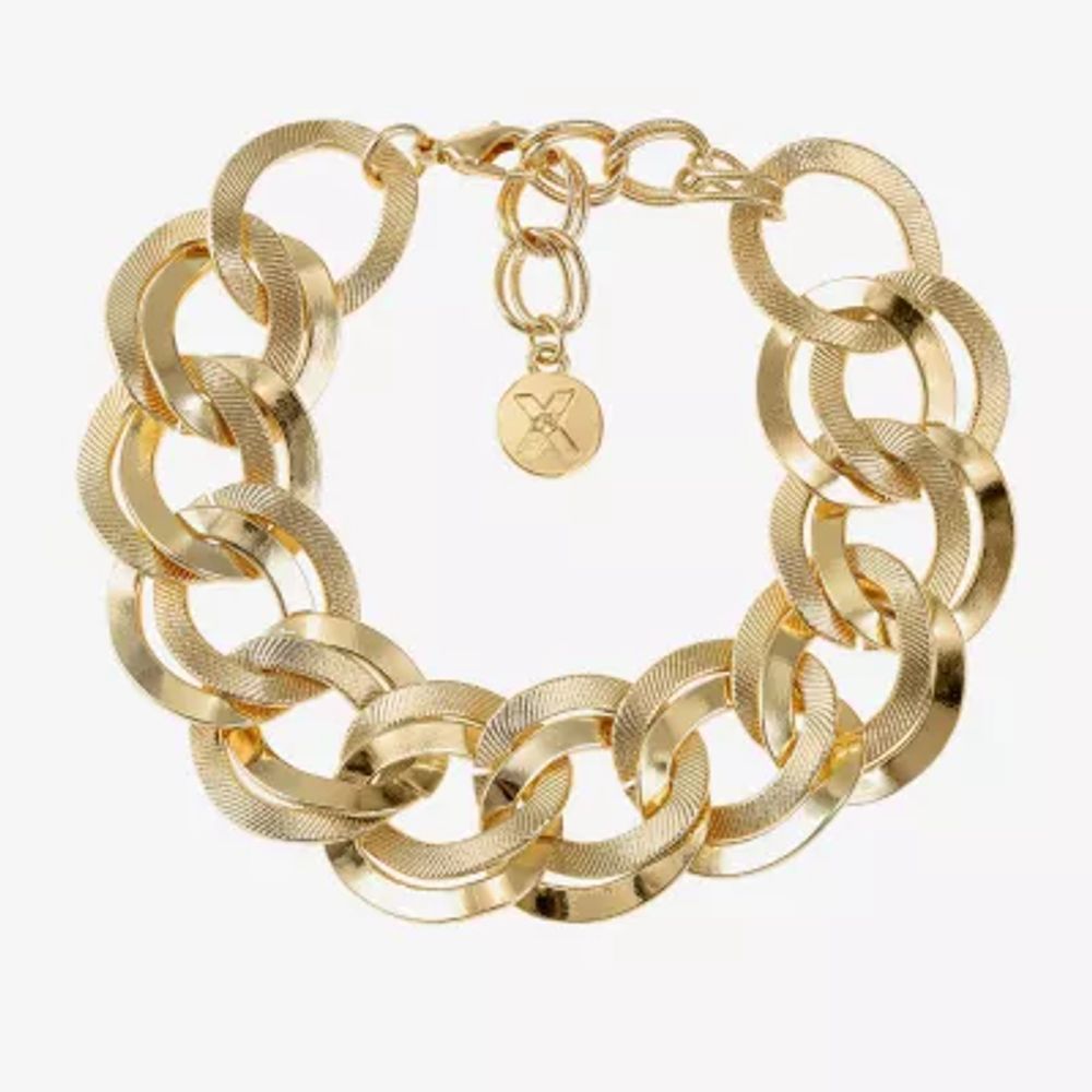 Mixit Gold Tone Link Bracelet