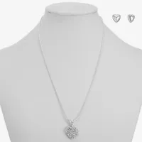 Mixit Pendant Necklace & Stud Earrings 2-pc. Heart Jewelry Set