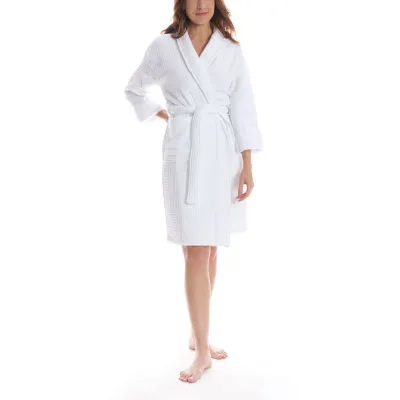 CHF Uchino Waffle Twist 3/4 Sleeve Robe