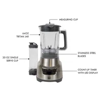 Kenmore Elite 1.3 HP 64 oz Blender With Single-Serve Blending Cup