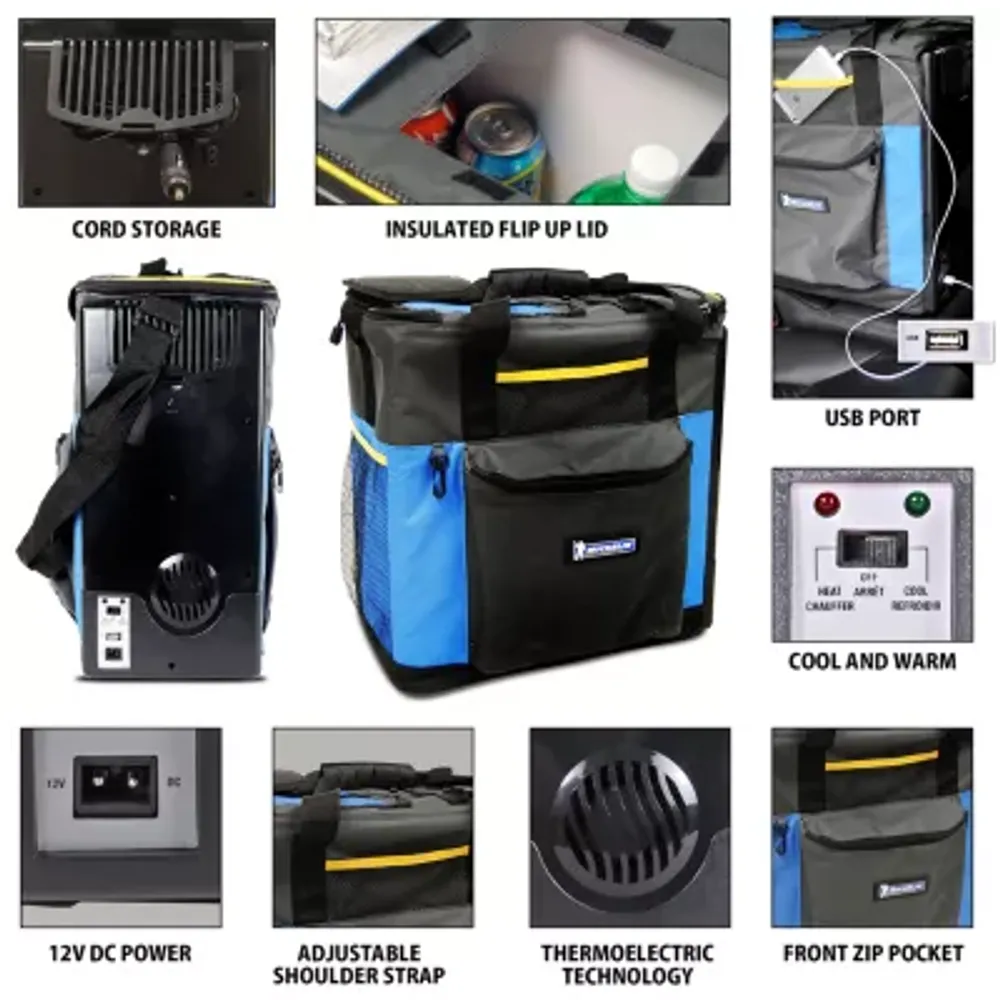 Michelin Thermoelectric Iceless 12V Cooler Warmer 14 L (15 qt)