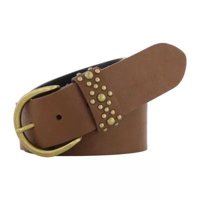 Frye and Co. Studded Keeper Womens Belt