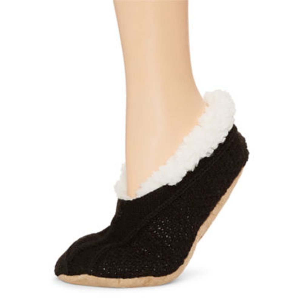 Mixit Cozy Soft Womens 1 Pair Slipper Socks