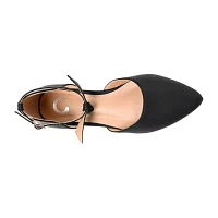 Journee Collection Womens Vielo Pointed Toe Ballet Flats