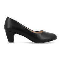 Journee Collection Womens Luu Block Heel Pumps