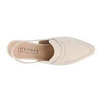 Journee Collection Womens Amory Kitten Heel Pumps