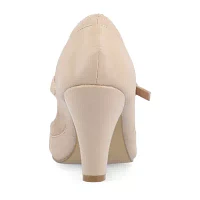 Journee Collection Womens Siri Cone Heel Pumps