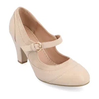 Journee Collection Womens Siri Cone Heel Pumps