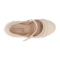Journee Collection Womens Siri Cone Heel Pumps