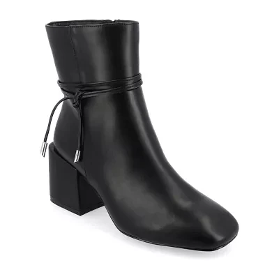 Journee Collection Womens Beverley Block Heel Booties