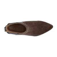 Journee Collection Womens Consuello Block Heel Booties