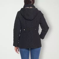 Gallery Womens Removable Hood Midweight Quilted Jacket