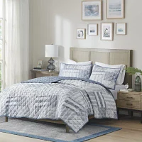 Madison Park Arden Patchwork 3-pc. Hypoallergenic Quilt Set