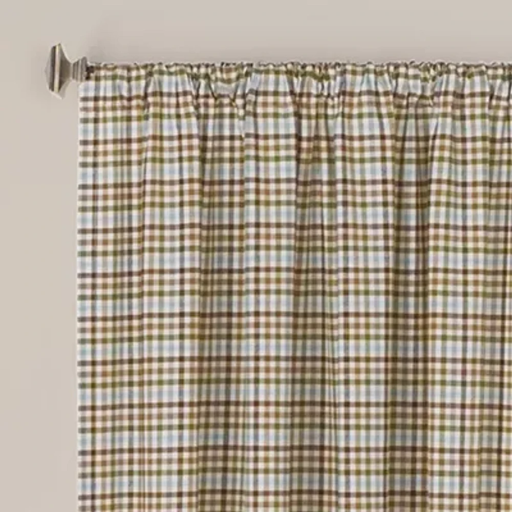 Saturday Knight Dexter Light-Filtering Rod Pocket Single Curtain Panel