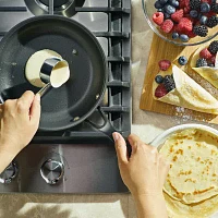 KitchenAid Stainless Steel 5-Ply Clad 2-pc. Non-Stick Skillet Set