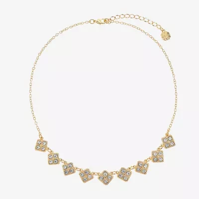 Monet Jewelry Gray Silver Tone Collar Necklace