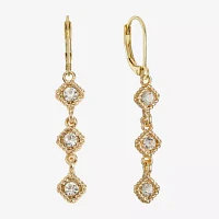 Monet Jewelry Glass Drop Earrings