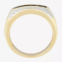 Mens 3/4 CT. T.W. Natural Diamond 10K Gold Fashion Ring
