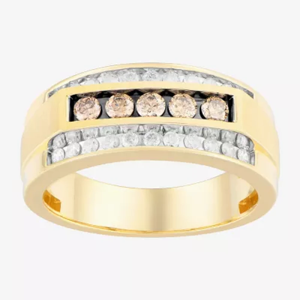 Mens / CT. T.W. Natural Diamond 10K Gold Fashion Ring