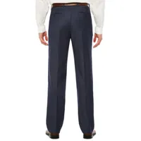 J. Ferrar Mens Geometric Stretch Slim Fit Suit Pants - Slim