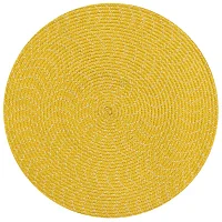 Better Trends Sunsplash Braided Reversible Indoor Outdoor Round Area Rug
