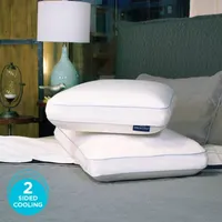 SensorPEDIC Epic Chill Powered by REACTEX Cooling Memory Foam Gusseted Pillow