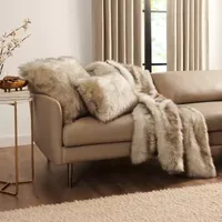 Fieldcrest Faux Fur Midweight Throw