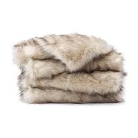 Fieldcrest Faux Fur Midweight Throw