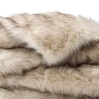 Fieldcrest Faux Fur Midweight Throw