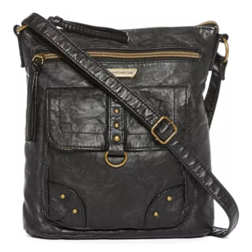 Stone & Co. Black leather Pebble Shoulder Bag Purse 11
