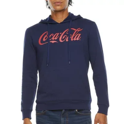 Coca Cola Mens Long Sleeve Hoodie