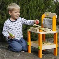 Classic Toys Classic World Wooden Toy Tool Bench