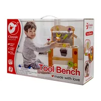 Classic Toys Classic World Wooden Toy Tool Bench