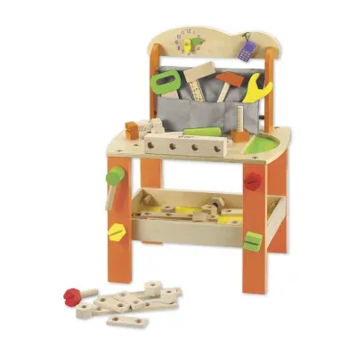 Classic Toys Classic World Wooden Toy Tool Bench
