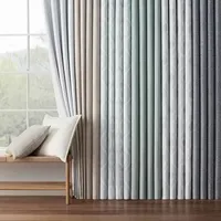 Eclipse Andes Energy Saving 100% Blackout Grommet Top Single Curtain Panel