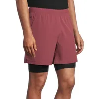 Xersion 6 Inch Mens Moisture Wicking Workout Shorts