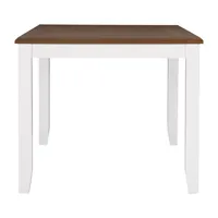 Janisse Rectangular Wood-Top Dining Table