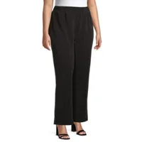 Liz Claiborne-Plus Womens Mid Rise Classic Fit Ankle Pant