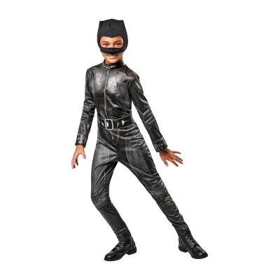 Dc Comics Catwoman Deluxe 2-Pc. Little & Big Girls Costume