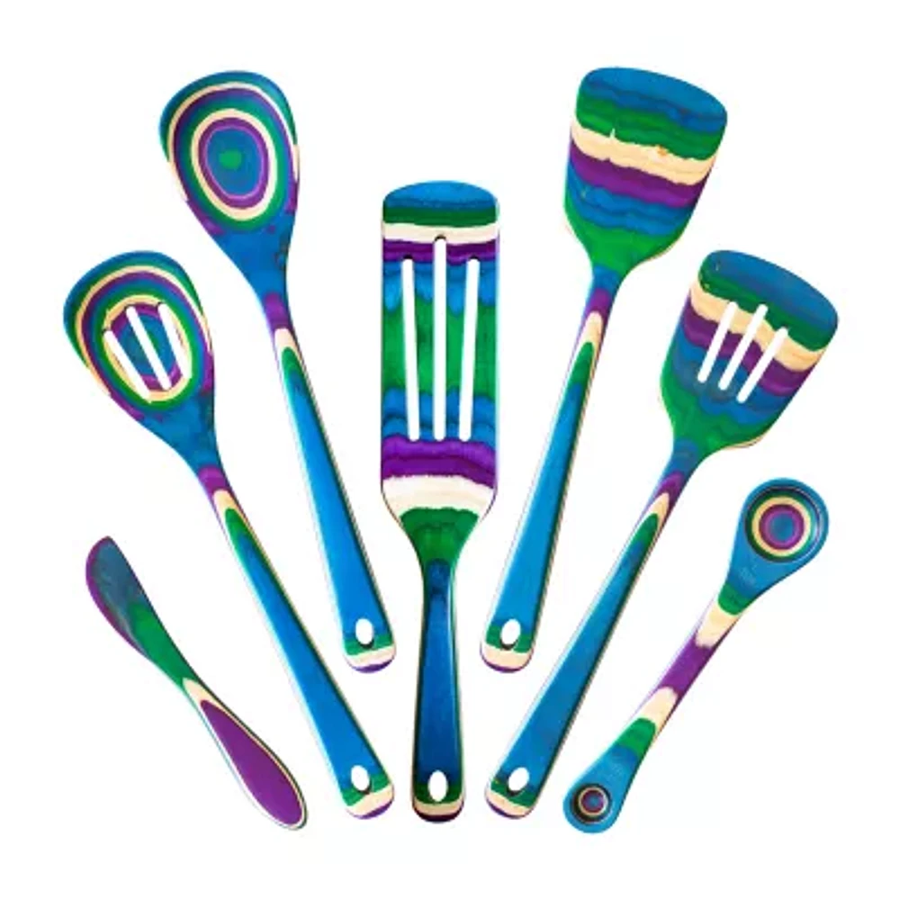 Baltique by Totally Bamboo Mumbai Kitchen 7-pc. Utensil Set