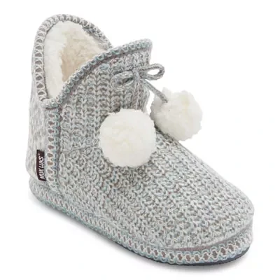 Muk Luks Womens Bootie Slippers