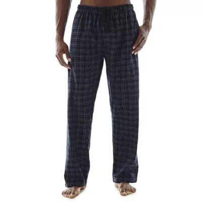 Hanes Mens Big and Tall Flannel Pajama Pants