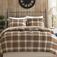 Woolrich Lumberjack Plaid Softspun Down-Alternative Comforter Set