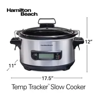 Hamilton Beach® Advanced Temp Tracker™ Slow Cooker