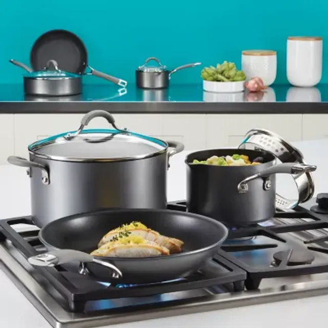 Anolon Advanced Home Hard Anodized 14 Wok with Lid - JCPenney