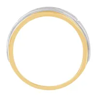 1/6 CT. T.W. Natural Diamond 10K Gold Wedding Band