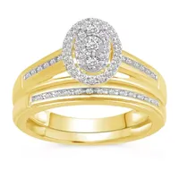 1/ CT. T.W. Natural Diamond 10K Gold Band