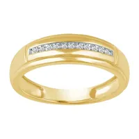 1/8 CT. T.W. Natural Diamond 10K Gold Band