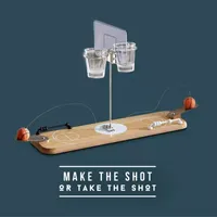 Hammer + Axe 2-Player Wooden Basketball Drinking Game